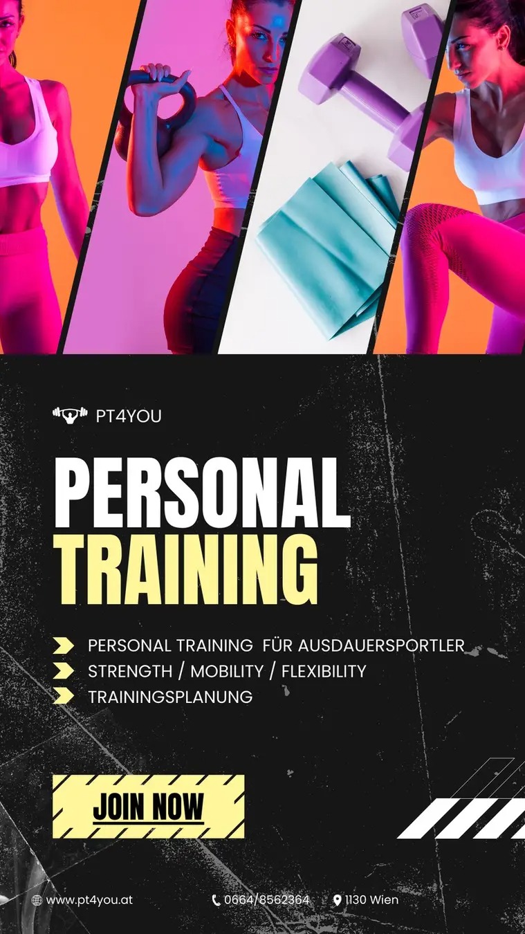 Steigere deine Ausdauer, Kraft und Verletzungsresistenz mit gezieltem Personal Training.